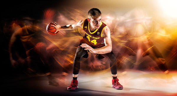 Photograph Blair Bunting Basketball A Study In Motion on One Eyeland