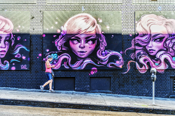 Photograph Mitchell Funk San Francisco Street on One Eyeland