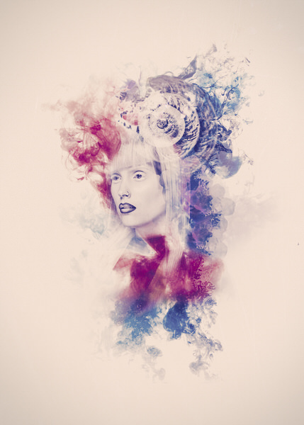 Photograph Mikaela Holmberg Watercolor on One Eyeland
