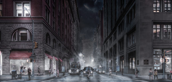 Photograph Jackson Carvalho Gothan At Night on One Eyeland