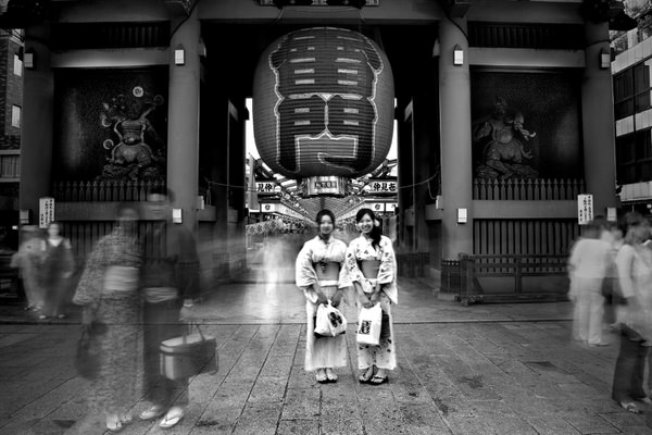 Photograph Cole Thompson Two Kimonos on One Eyeland
