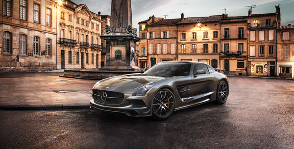 Photograph We Shoot It Mercedes Benz Sls Cgi on One Eyeland