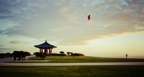Photograph Justin Carrasquillo Flying A Kite on One Eyeland