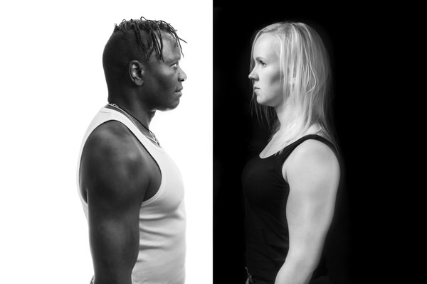 Photograph Marc Sabat Contrasted People on One Eyeland