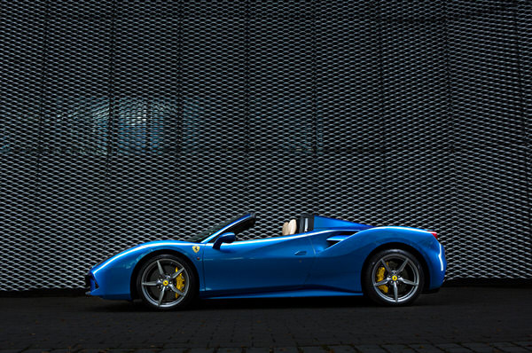 Photograph Sami Siurola Ferrari 488 Spider on One Eyeland