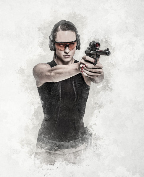 Photograph Andy Mahr Aguila Pistol on One Eyeland