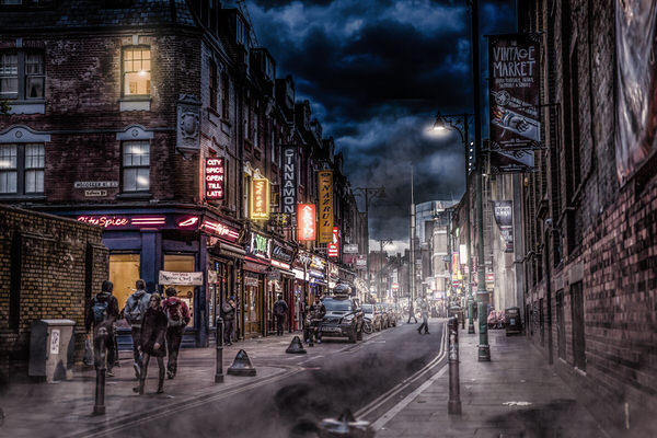 Photograph Jackson Carvalho Street Storeis Old London on One Eyeland