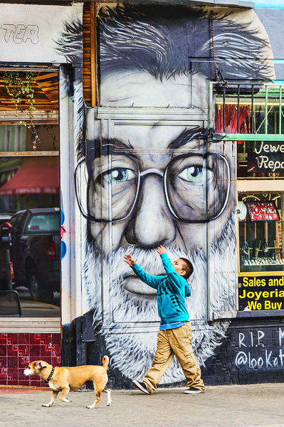 Photograph Mitchell Funk Boy In The Mission District on One Eyeland