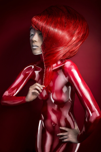 Photograph Lee Howell Techno Colour Red 2 on One Eyeland