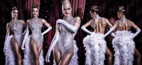 Photograph Lee Howell Showgirls on One Eyeland