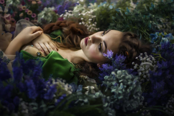 Photograph Malgorzata Krystek Little Briar Rose on One Eyeland
