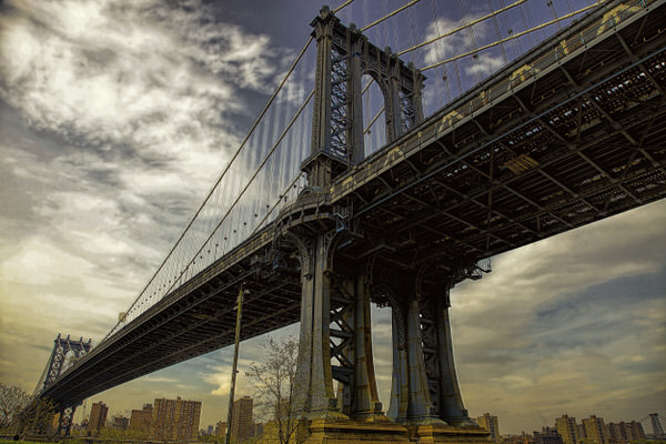 Photograph Ayse Yorgancilar Manhattan Bridge on One Eyeland