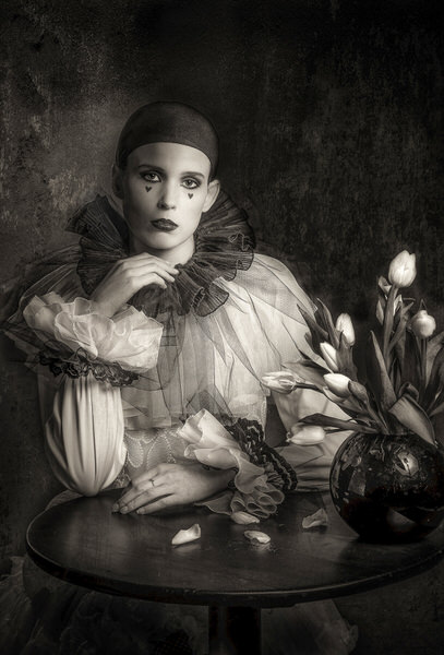 Photograph Merja Martikainen Sadness Behind The Mask on One Eyeland