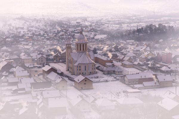 Photograph Diana Buzoianu Morning Mist on One Eyeland