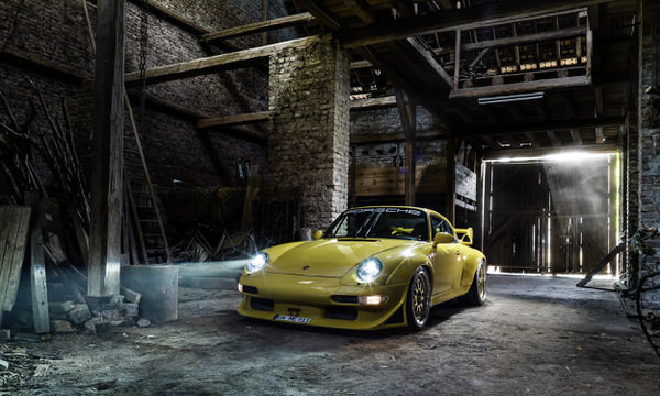 Photograph We Shoot It Porsche 993 Gt 2 on One Eyeland