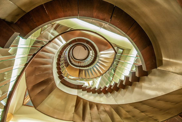 Photograph Vicente Moraga Spiral Staircase on One Eyeland
