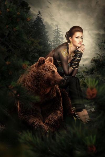 Photograph Grigorii Goriachev Queen Of The Forest 2 on One Eyeland