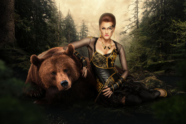 Photograph Grigorii Goriachev Queen Of The Forest 3 on One Eyeland