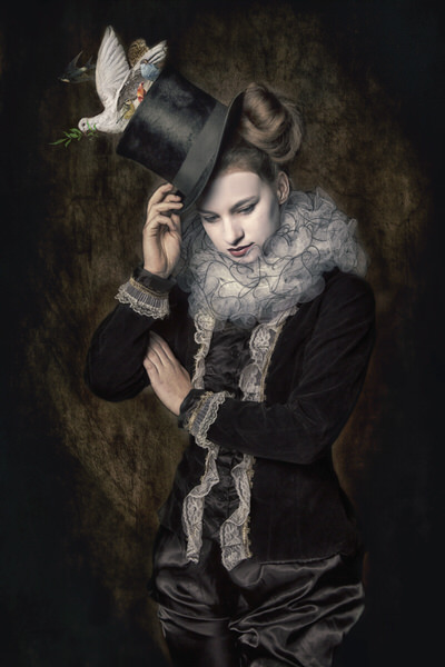 Photograph Carola Kayen Mouthaan Birds In My Hat on One Eyeland