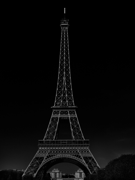 Photograph Mark Gilchrist Eiffel Tower on One Eyeland