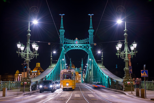 Photograph George Papapostolou Liberty Bridge Budapest on One Eyeland