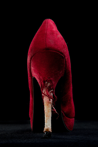 Photograph Hamish Trounson Chewed High Heel on One Eyeland