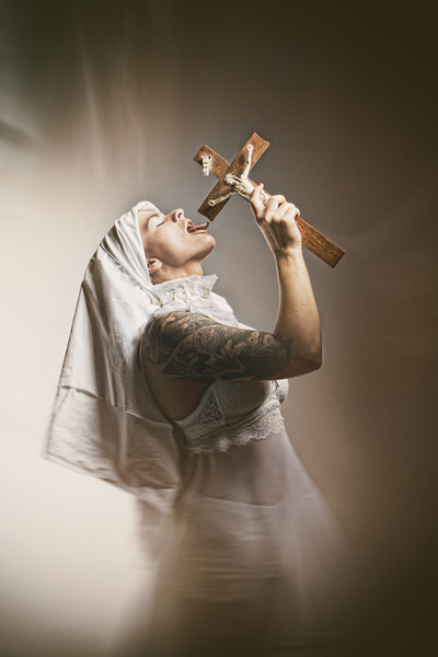 Photograph Pamela Bakhuizen No Nun Sense on One Eyeland