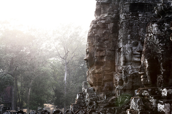 Photograph Francesca Pompei Dawn On The Bayon on One Eyeland