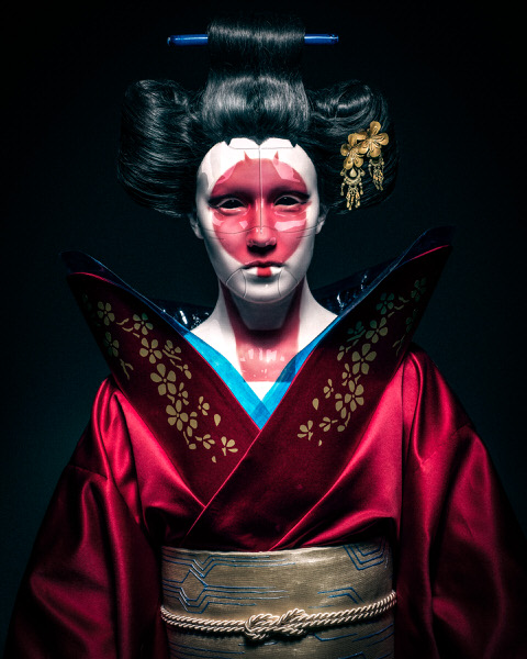 Photograph Antti Karppinen Ghost In The Shell Robot Geisha on One Eyeland