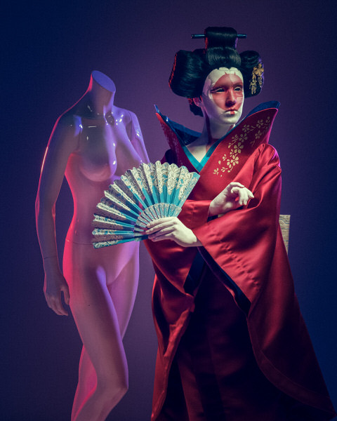 Photograph Antti Karppinen Ghost In The Shell Robot Geisha on One Eyeland