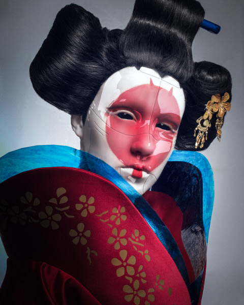 Photograph Antti Karppinen Ghost In The Shell Robot Geisha on One Eyeland