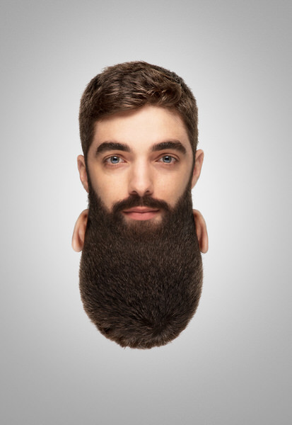 Photograph Owen Smith Beard Reflection on One Eyeland