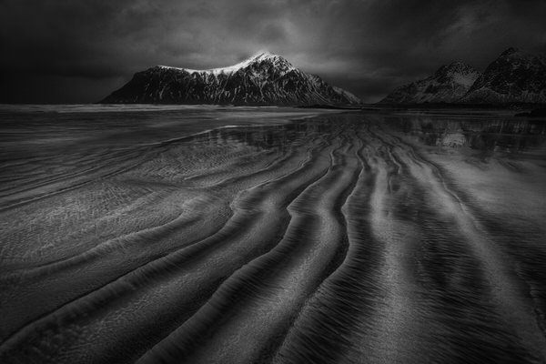 Photograph Peter Svoboda Written In The Sand on One Eyeland