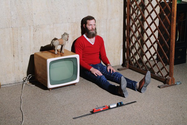 Photograph Kiril Stanoev Man In Red on One Eyeland