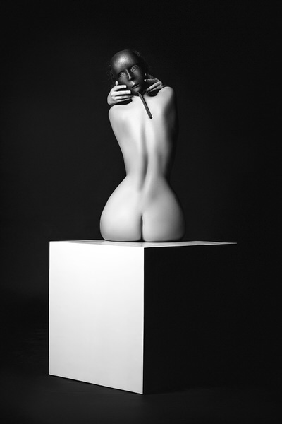 Photograph Ruslan Bolgov Black Mask on One Eyeland