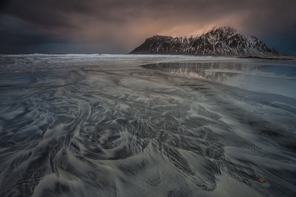 Photograph Peter Svoboda Painted In The Sand on One Eyeland