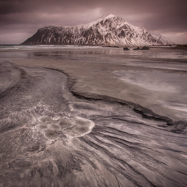 Photograph Peter Svoboda Paintings In The Sand on One Eyeland
