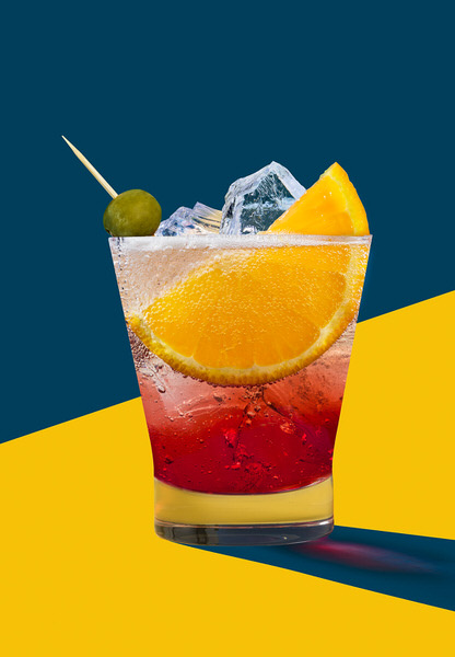 Photograph Jonathan Knowles Art Deco Drinks on One Eyeland