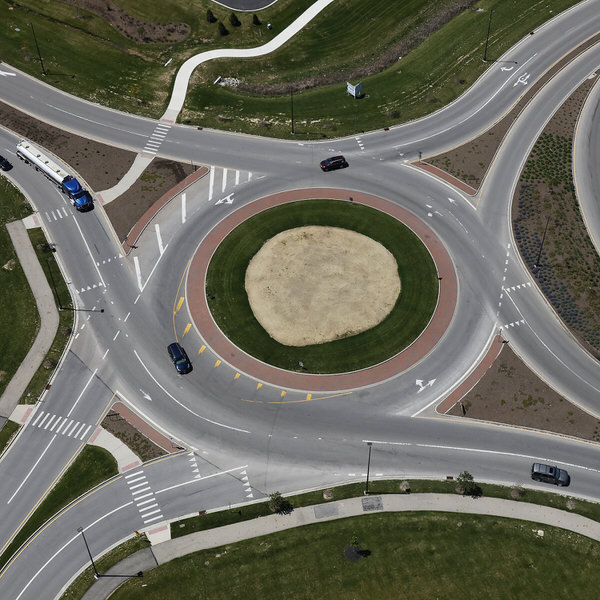 Photograph Larry Hamill Roundabout on One Eyeland