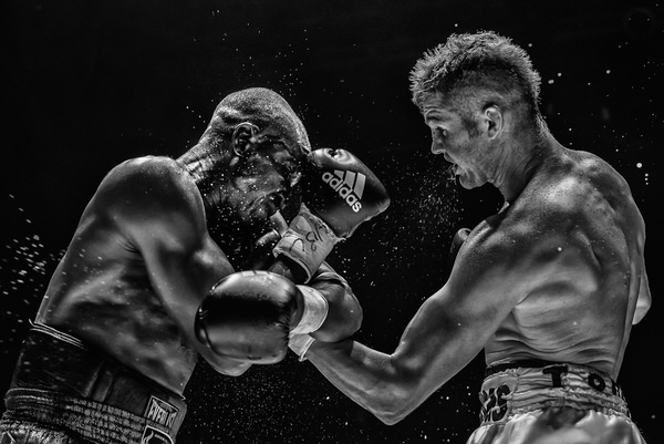 Photograph Alexius Van Der Westhuizen Left Uppercut on One Eyeland