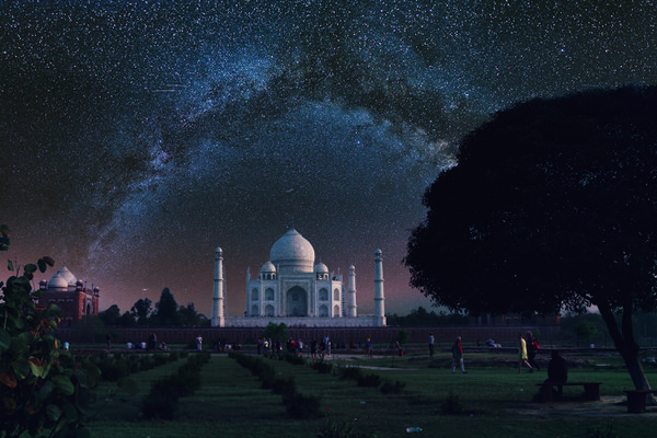 Photograph Riya Sharma Miraculous Taj on One Eyeland