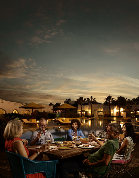 Photograph Marcel Jansen Egypt Hotel Resort Lifestyle on One Eyeland