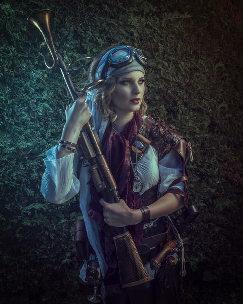 Photograph Antti Karppinen Steampunk Pirate on One Eyeland
