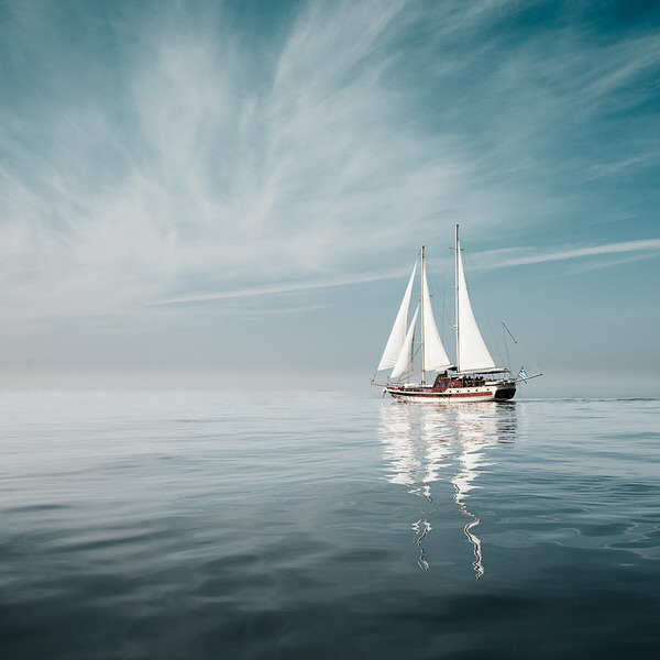 Photograph Spyros Mz Sailing Boat on One Eyeland