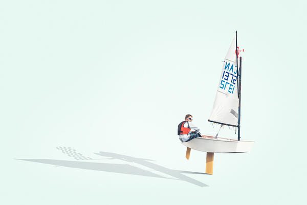 Photograph Jean Francois Seguin Sailing For Kids on One Eyeland