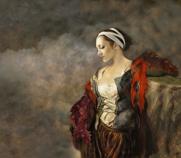 Photograph Patrizia Burra From Painting To Photography Ii on One Eyeland