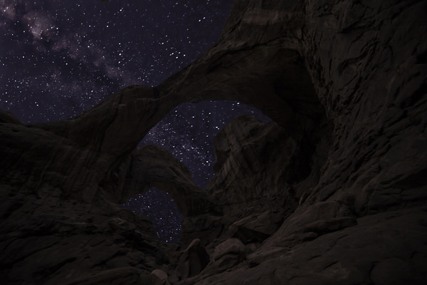 Photograph Lukas Charwat Archs Night Sky on One Eyeland