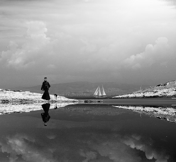 Photograph Spyros Mouzakitis Lady In Black on One Eyeland
