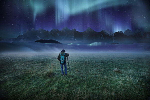 Photograph Andrzej Bochenski Night Shift on One Eyeland