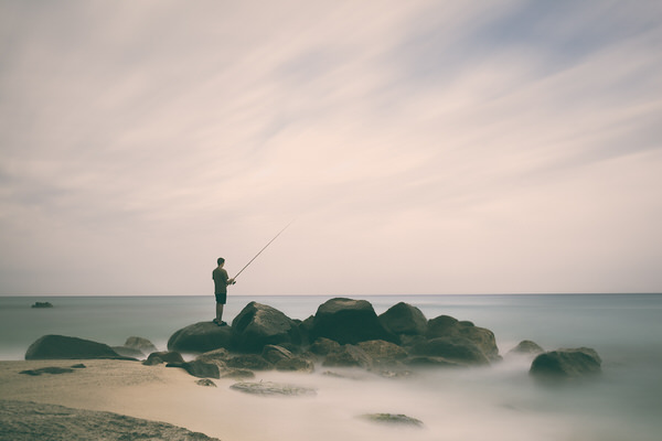 Photograph Ludwig Dalen The Fisherman on One Eyeland